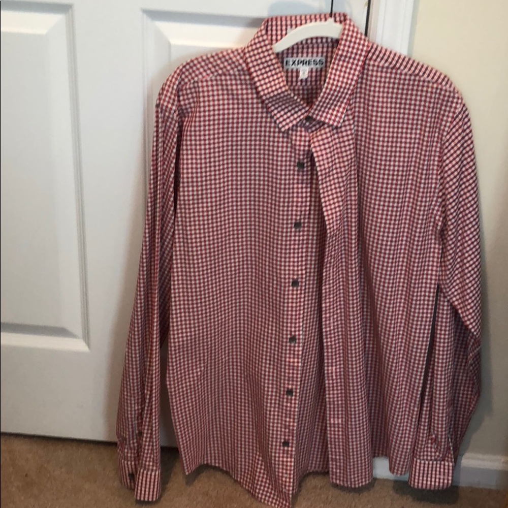 Express men’s XL button down
